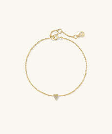 Mini Heart Pavé Diamond Bracelet | Mejuri (Global)