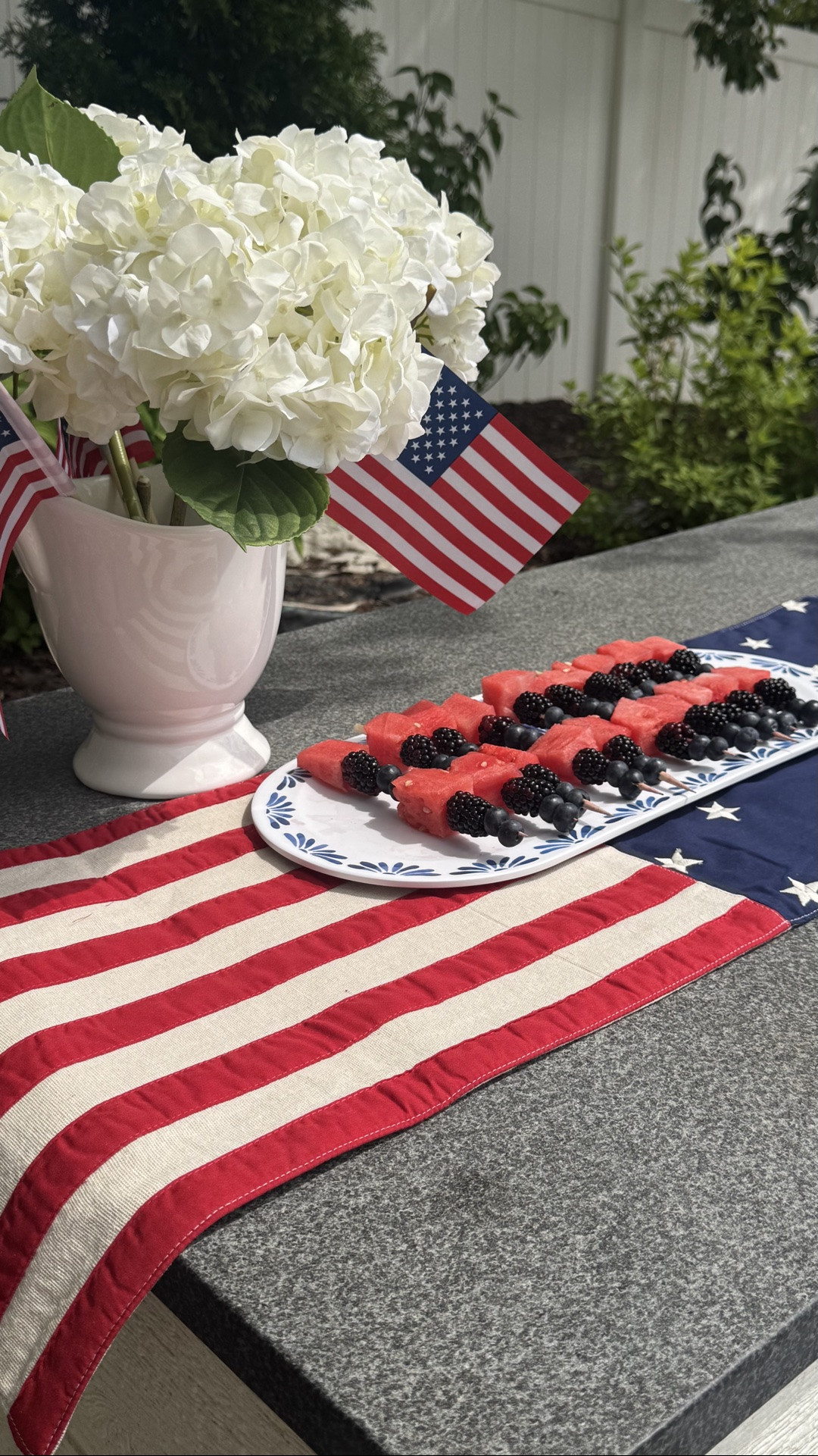 #ad Follow + Comment FOURTH for the links to be sent directly to your inbox!                                   The @Wayfair  Fourth Of July Clearance sale is here! I added a touch of classic Americana to my outdoor bar cart. We are welcoming these fun summer nights with backyard hosting! Save up to 70% off from now until 7/6! Shipping is always fast and free over $35!                                                             Fourth of July, Summer hosting, pool party, outdoor bar cart, Americana Summer.                 #wayfair #wayfairpartner #fourthofjuly #americanasummer https://liketk.it/6hqKA