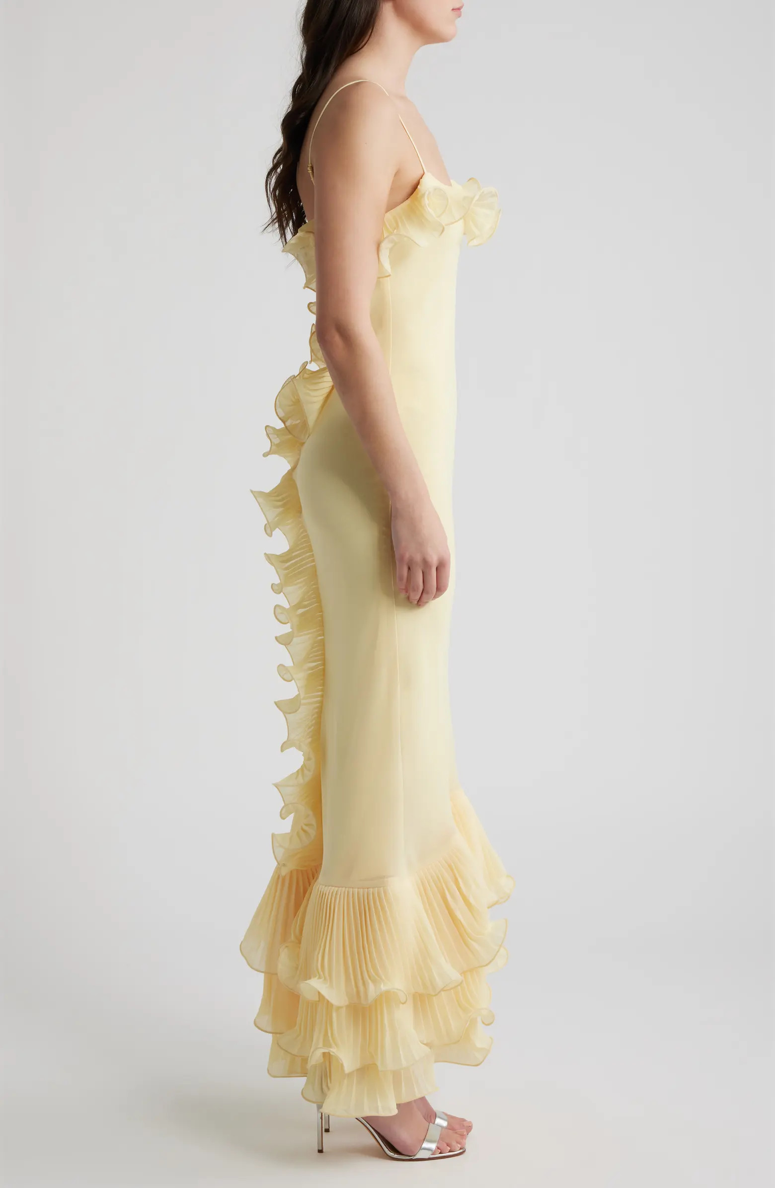 Delfi Collective Delina Open Back Mermaid Gown | Nordstrom | Nordstrom