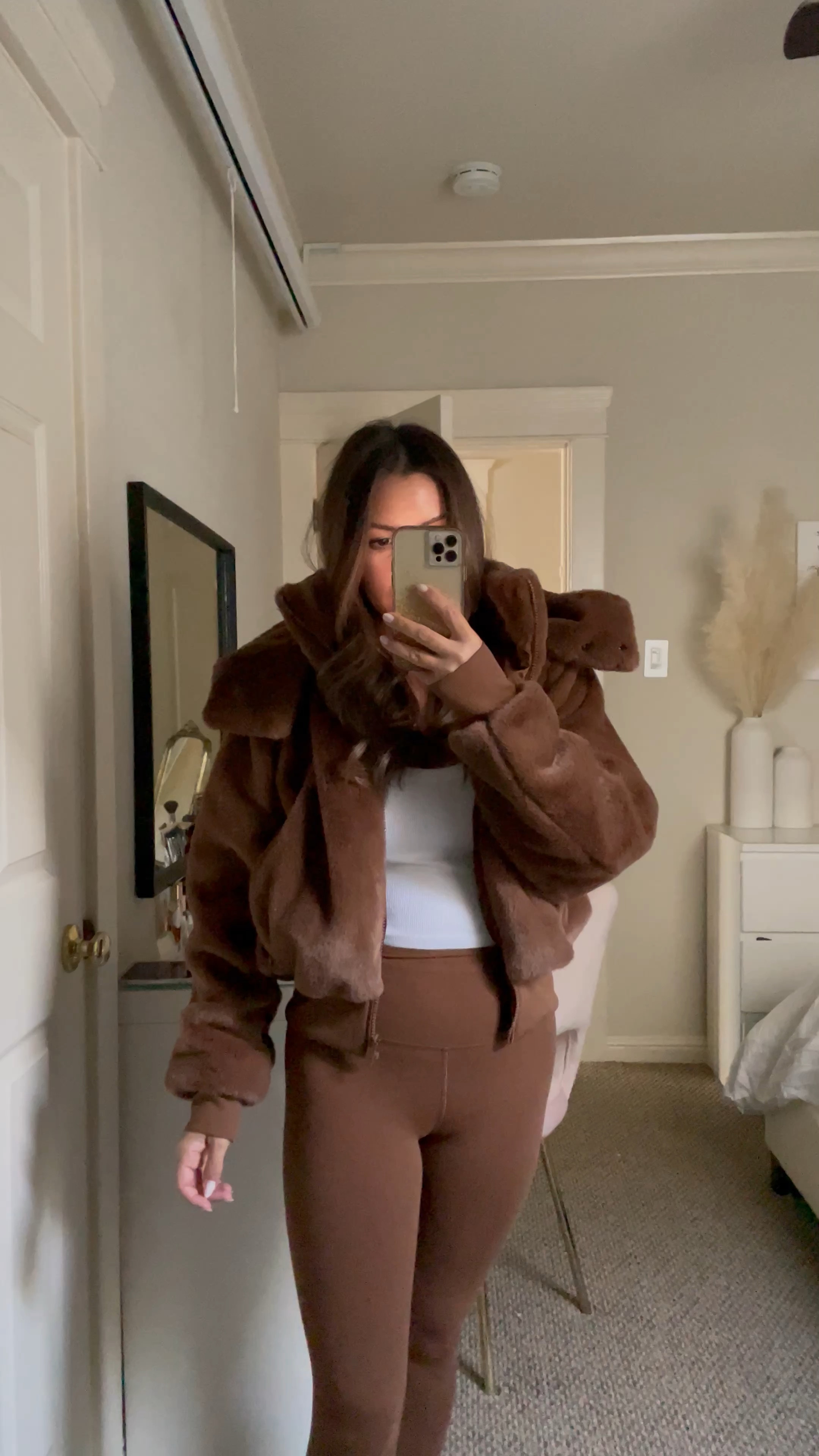 Alo Faux Fur Jacket