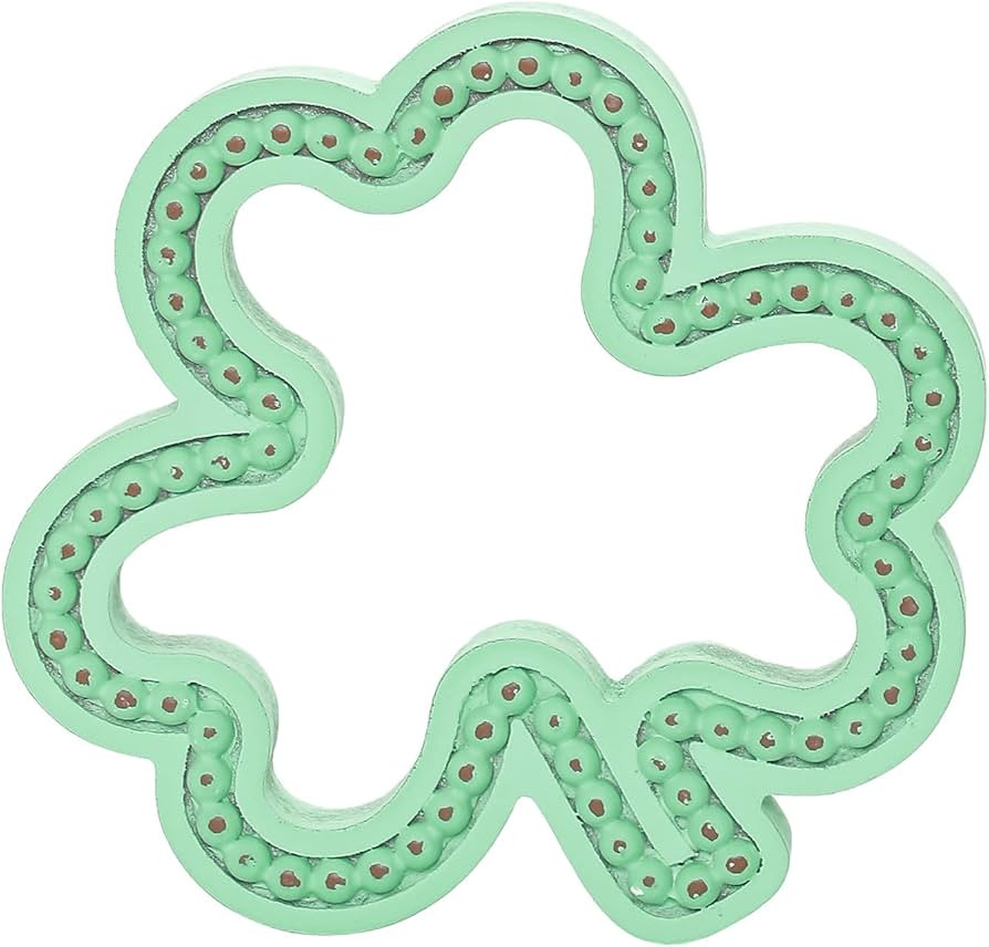 Shamrock Decorations, Wooden St Patricks Day Decorations with Beads, Saint Patricks Day Decor for... | Amazon (US)