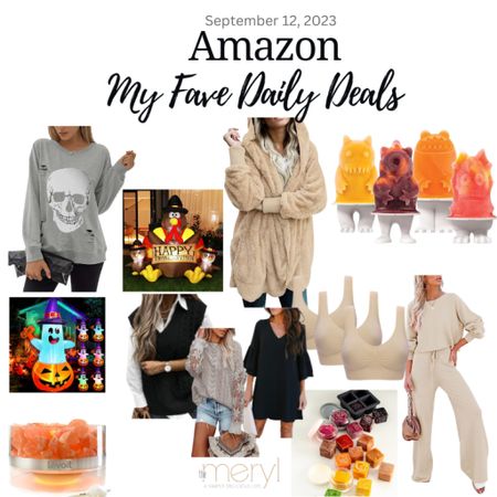 Amazon Deals 9.12.23 (2)
Skeleton Tee Halloween Inflatables Popsicle Molds Fuzzy sweater Sports Bras  Lace Sweater Sweater Vest Little Black Dress Halloween Thanksgiving Inflatable Salt Lamp Ice Cube Tray Matching Lounge Set 

#LTKSeasonal #LTKHalloween #LTKstyletip