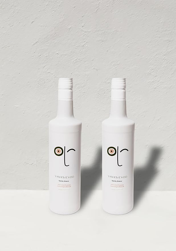 YAYA'S EVOO - Cold Pressed Extra Virgin Olive Oil, Staight from Greece. 100% Pure EVOO, Natural S... | Amazon (US)