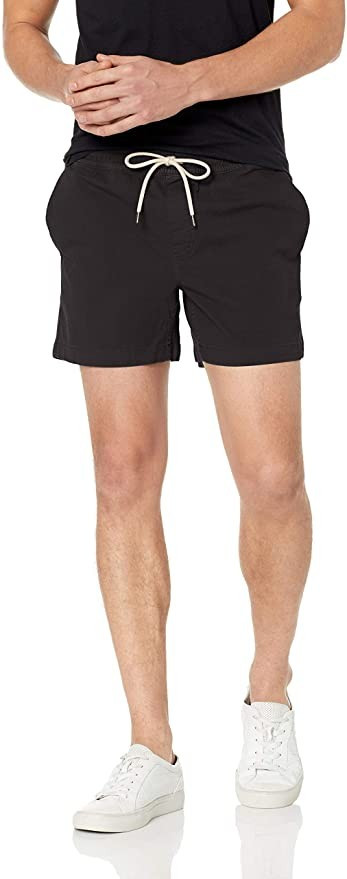 Goodthreads Men's Slim-Fit 5" Pull-On Comfort Stretch Canvas Short | Amazon (US)