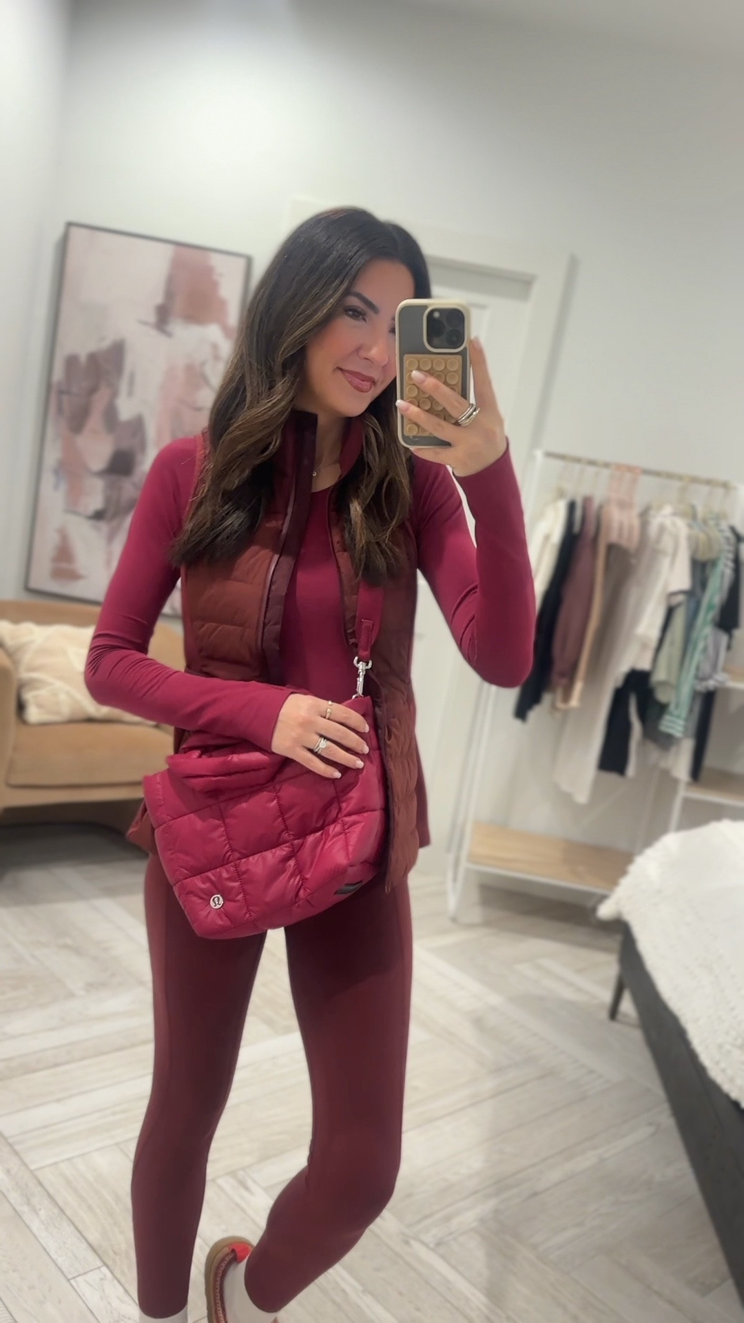 Monochromatic look from Lululemon. Loving this crossbody bag that’s my new sports mom bag  

#LTKActive #LTKWatchNow #LTKMostLoved