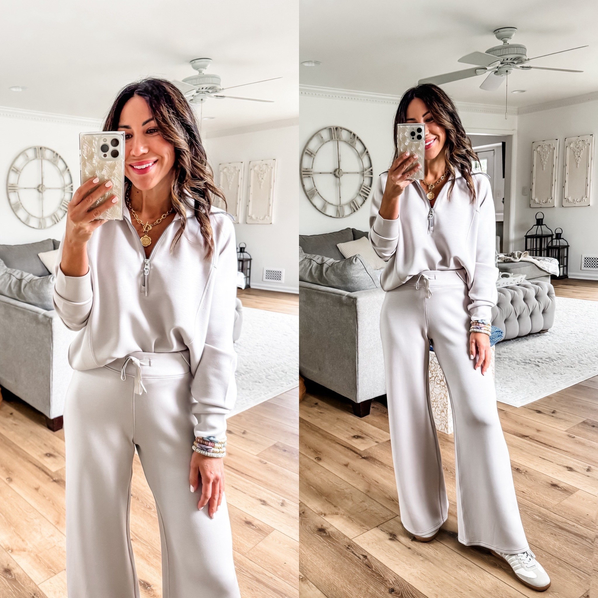 @spanx #spanxpartner small petite pants, small top. Code TAMMYXSPANX for 15% off and free shipping on first time orders.



#LTKSaleAlert #LTKOver40 #LTKPetite