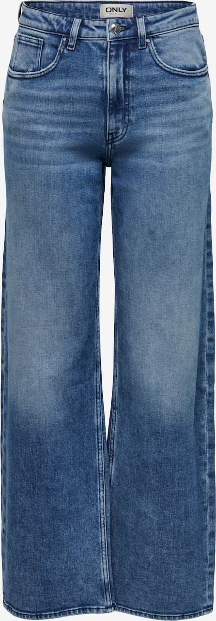 ONLY Wide Leg Jeans 'Juicy' in Blau | ABOUT YOU | ABOUT YOU (DE)