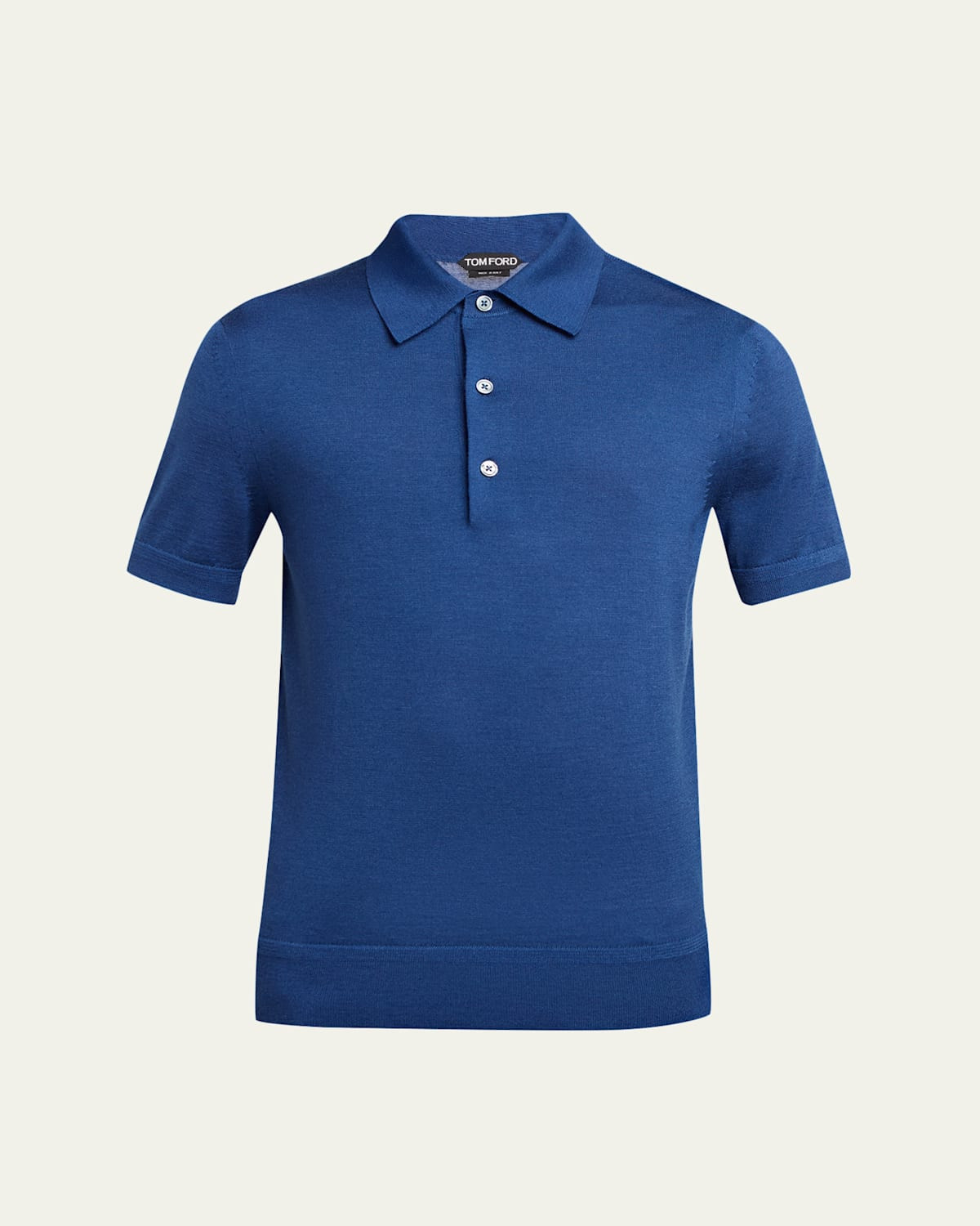 Men's Fine-Gauge Cashmere-Blend Polo Shirt | Bergdorf Goodman