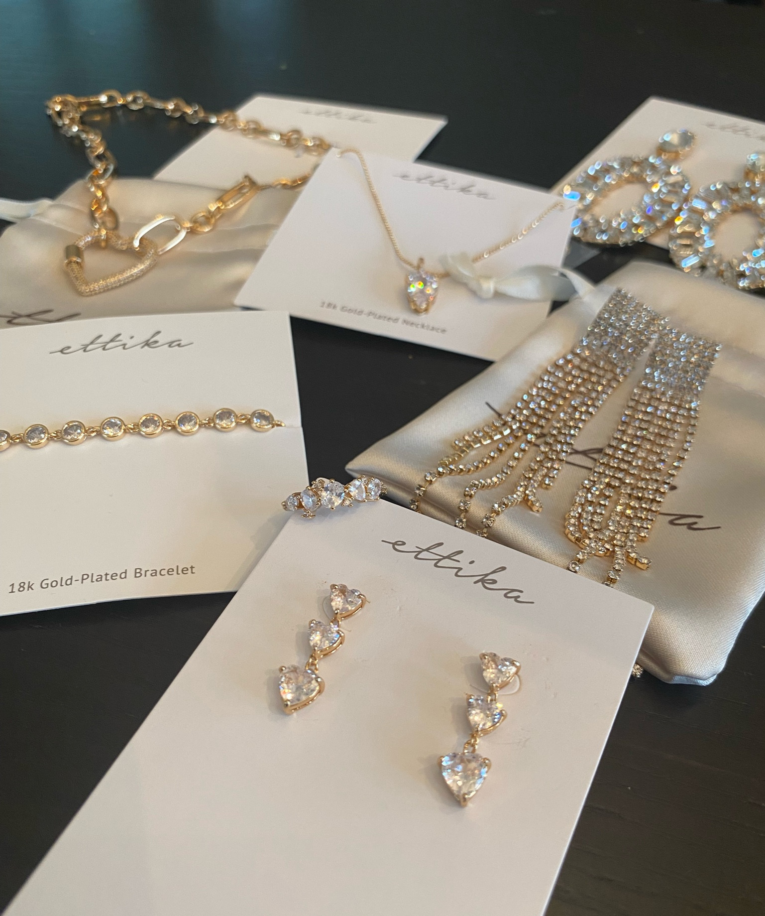 18k gold-played jewelry ♥️

#LTKGiftGuide #LTKstyletip #LTKunder100