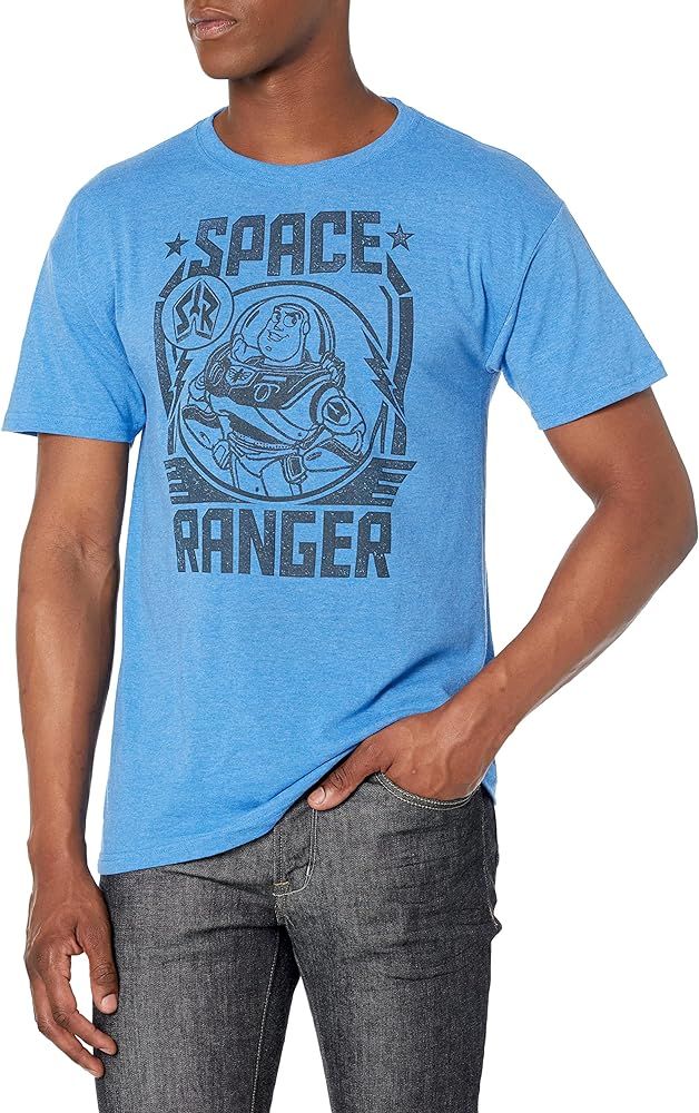 Disney Men's Toy Story Buzz Lightyear Space Ranger Graphic T-Shirt | Amazon (US)