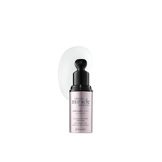 philosophy ultimate miracle worker power treatment fill & firm eye cream- with retinol & soy extr... | Amazon (US)