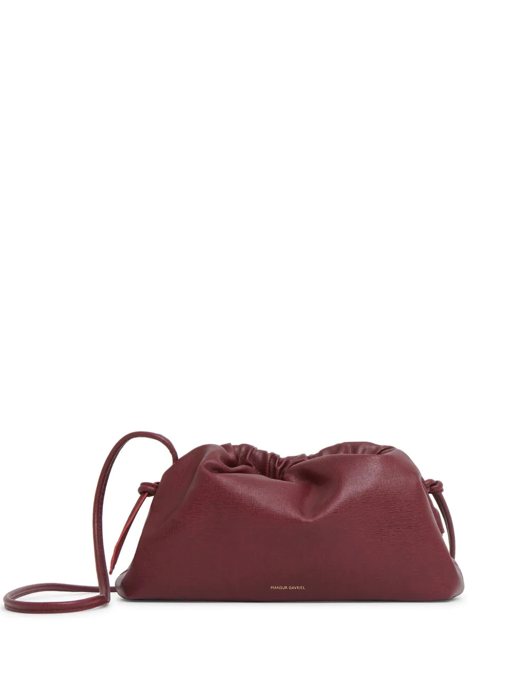 Mansur Gavriel Mini Cloud Leather Clutch  - Farfetch | Farfetch Global