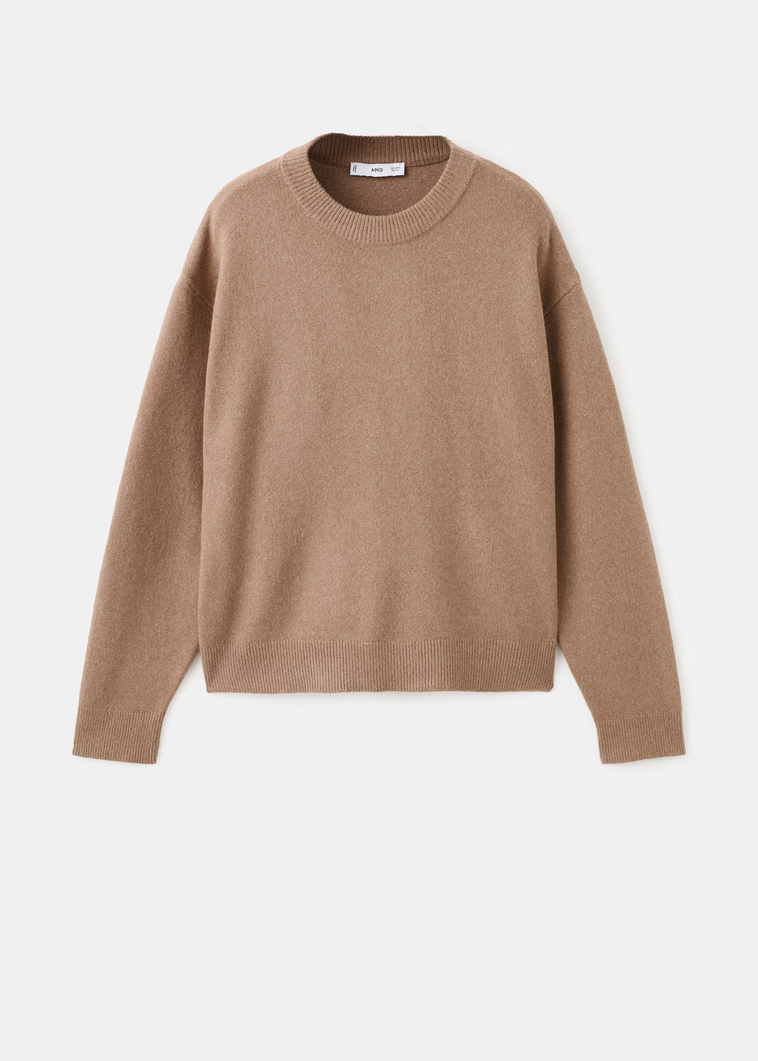 Round-neck knitted sweater | Mango (US/MX/AU)