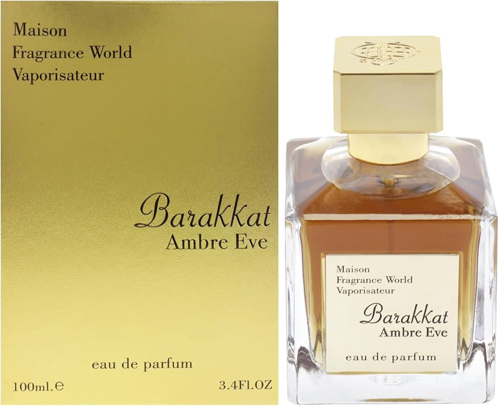 Maison Barakkat Amber Eve for Unisex - 3.4 oz EDP Spray | Amazon (US)