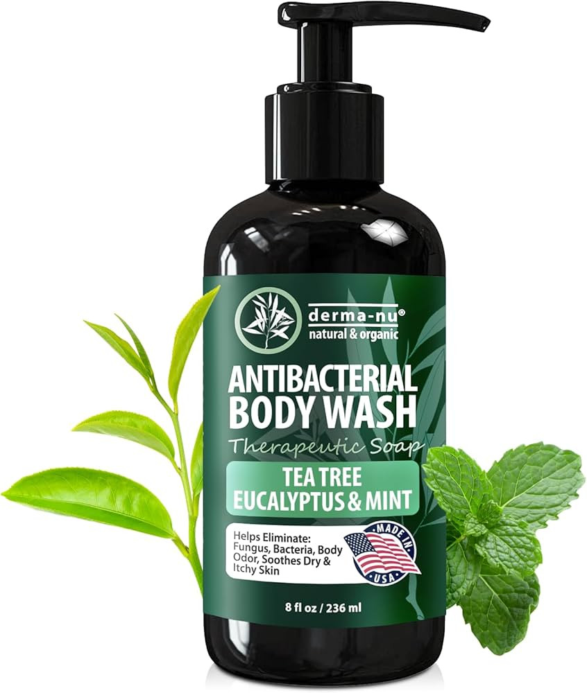 Antibacterial Body Wash - Antibacterial Soap And Tea Tree Body Wash For Jock Itch, Athletes Foot,... | Amazon (US)