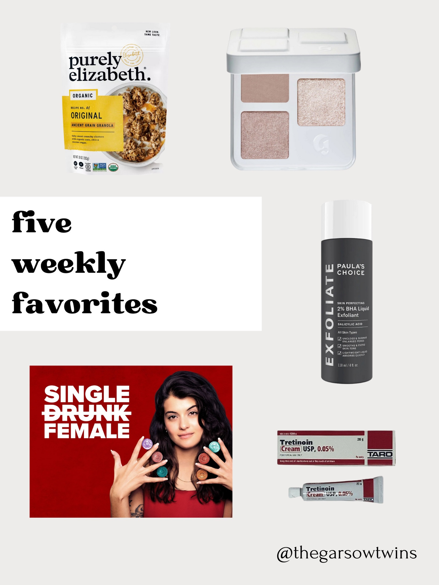 Five weekly favorites (video on YouTube) 

#LTKbeauty #LTKFind #LTKunder100