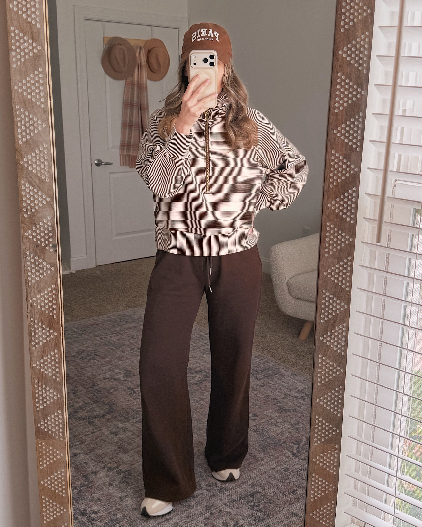 I about died when I put on this half zip! It's absolutely stunning! Get any color you can. The quality is unreal and it dresses up any athleisure. The pictures don't do it justice.  TTS 

 #LTKSeasonal #LTKOver40 #LTKSaleAlert