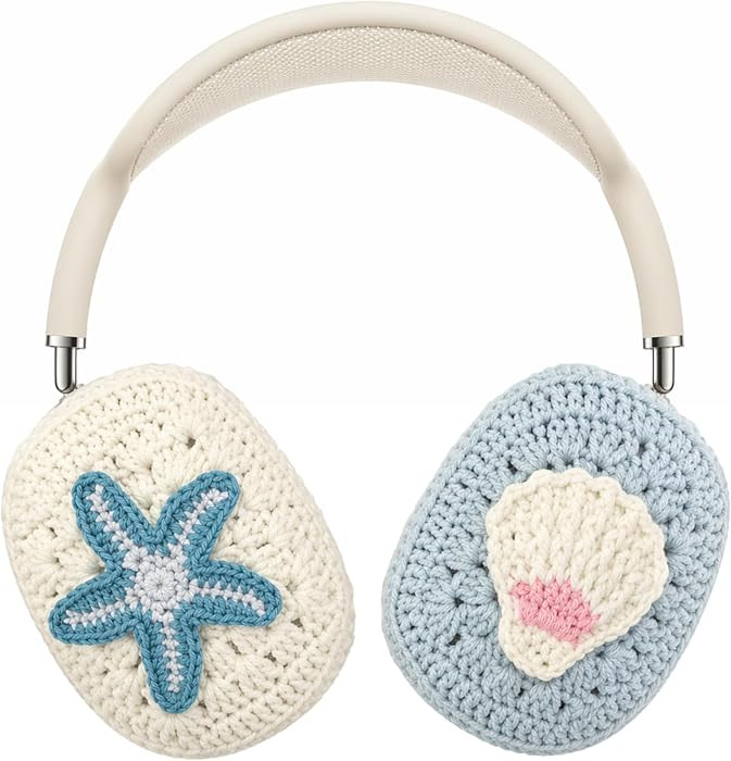 Handmade Airpods Max Cover - Apple Headphone Cover Cute Design Crochet, Airpod Max Ear Covers, Ai... | Amazon (US)