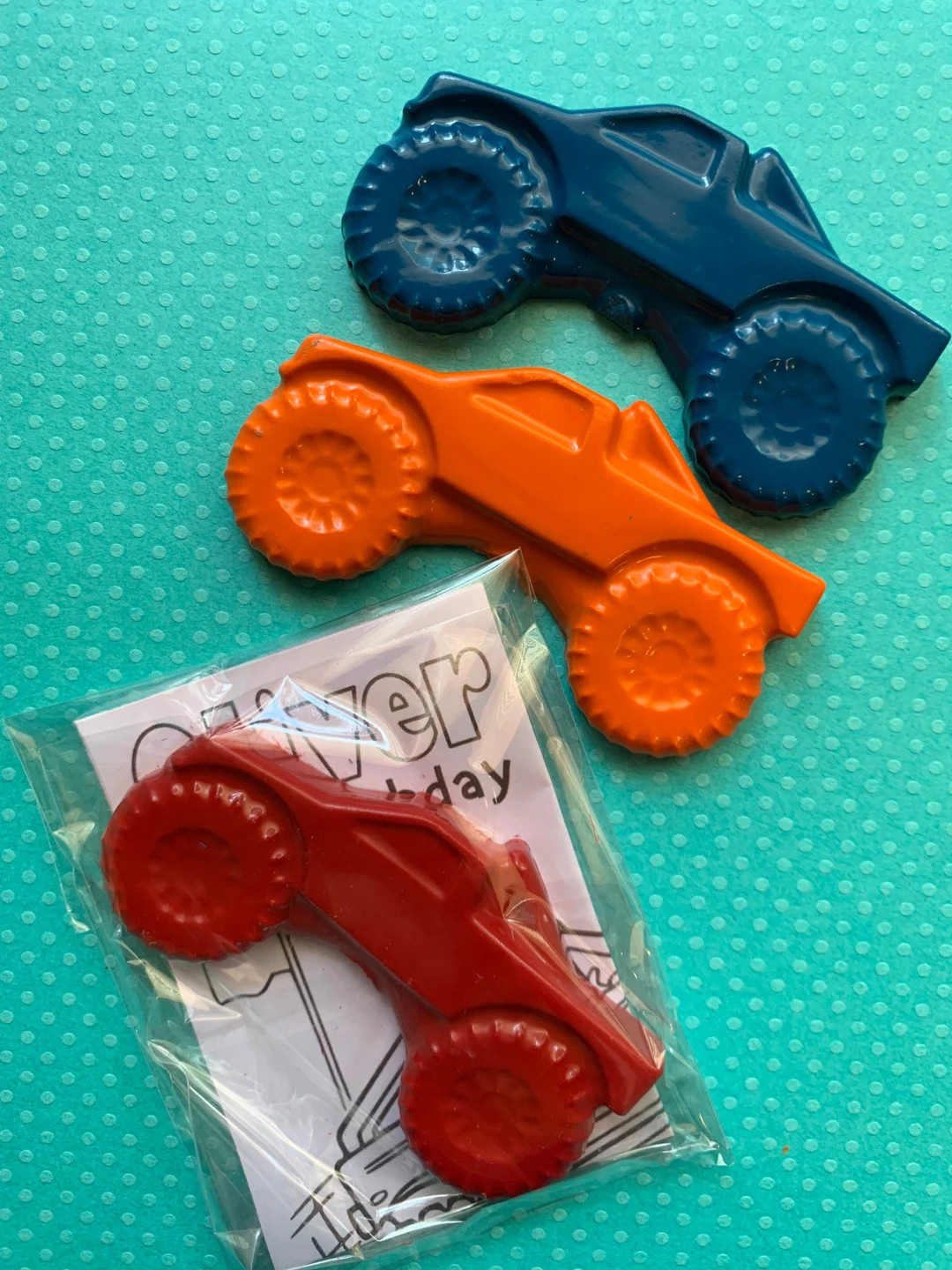 Monster Truck Crayons Party Bag Filler |coloring Page | Kids Gift | Party Favor | Monster Jam - E... | Etsy (US)