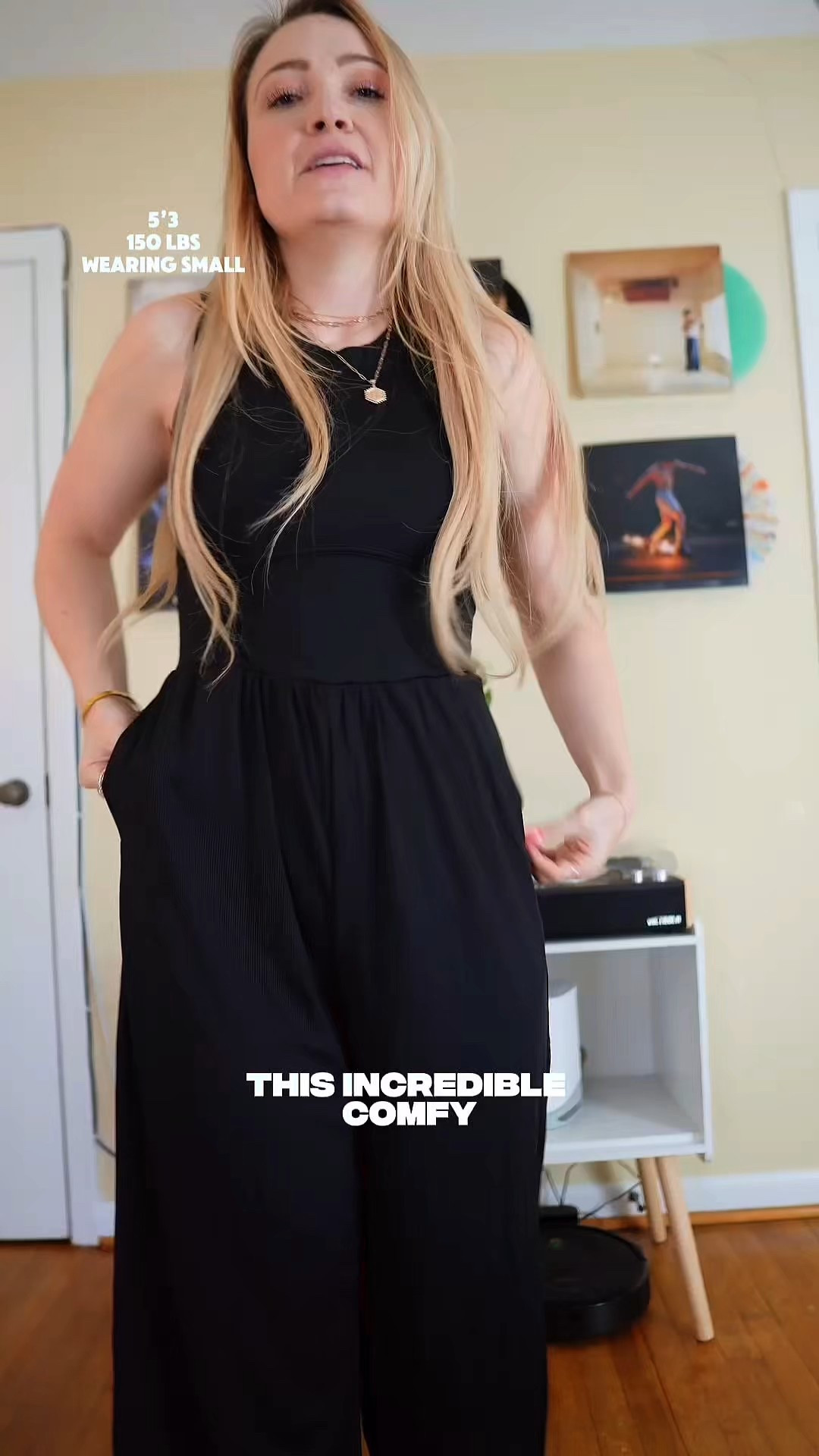 Throw it on and you’re done ✨
This jumpsuit is comfy, flattering, and gives that effortless put-together look with zero stress.

#jumpsuitstyle #easyoutfit #onepiecewonder #fashiontok #outfitideas

#LTKgrwm #LTKPetite #LTKootd