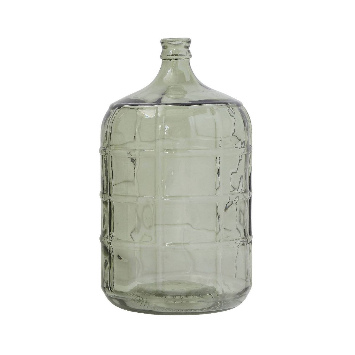 19.5" x 11" Vintage Reproduction Glass Bottle Clear - Storied Home | Target