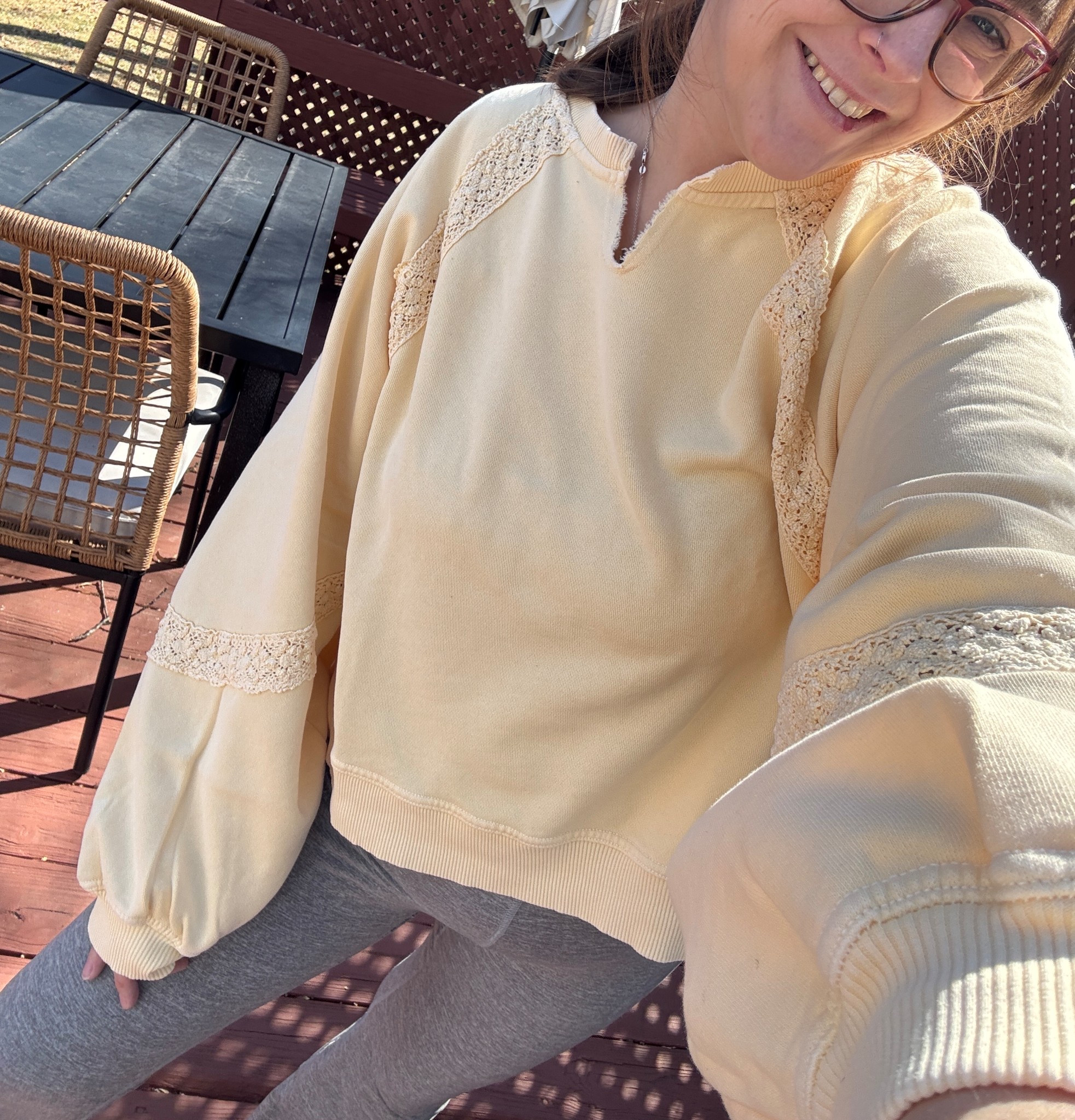 My new favorite spring sweatshirt from aerie 😍 wearing a medium. True to size. The fit is so flattering!

Loungewear, aerie, spring style, spring outfit, sweatshirt #LTKSeasonal

#LTKSaleAlert #LTKSpringSale #LTKMidsize