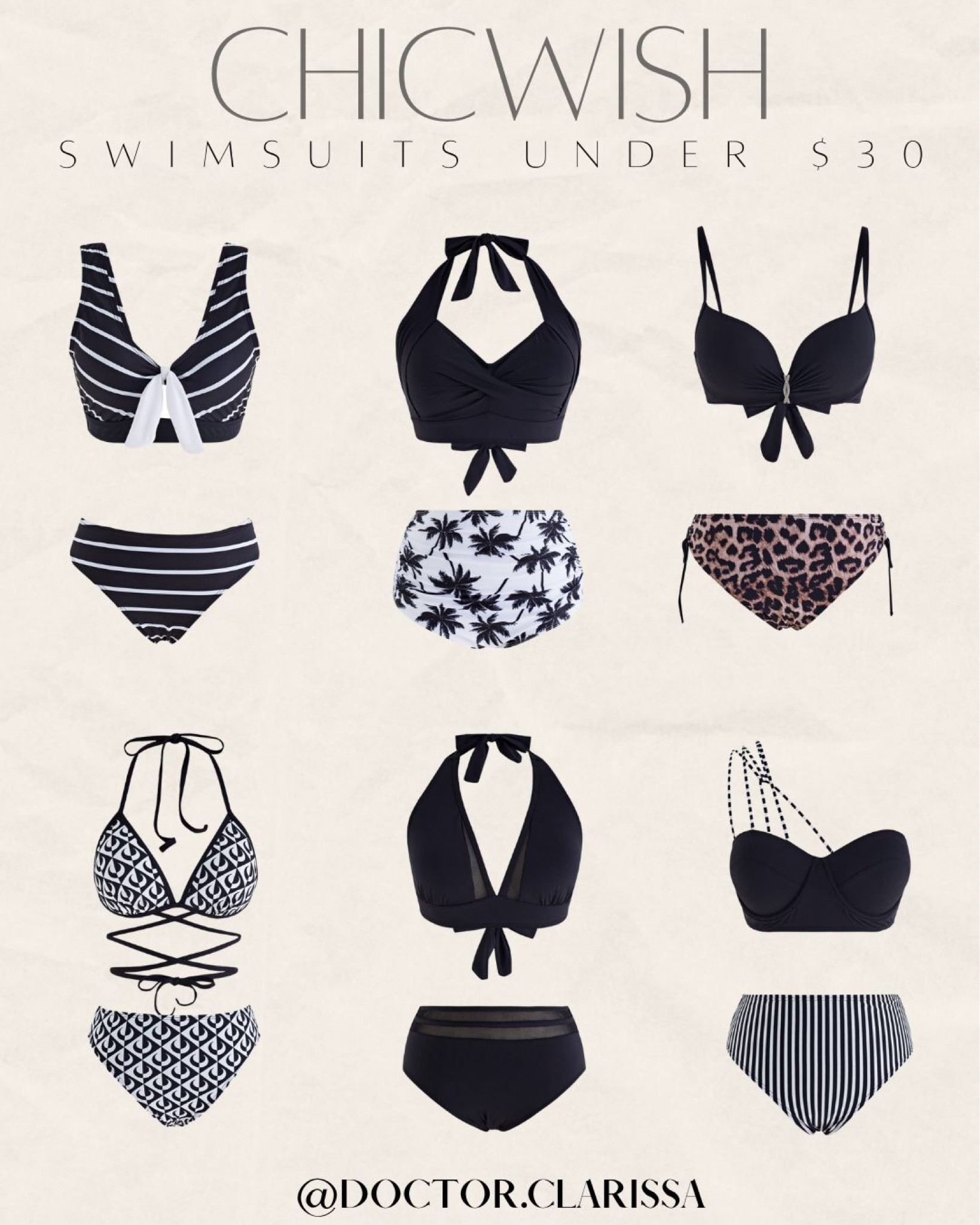 Chicwish bikini kits
Swimsuits under $30
Spring break
Beach
Vacation 
Neutral swimsuits


#LTKswim #LTKSeasonal #LTKunder50