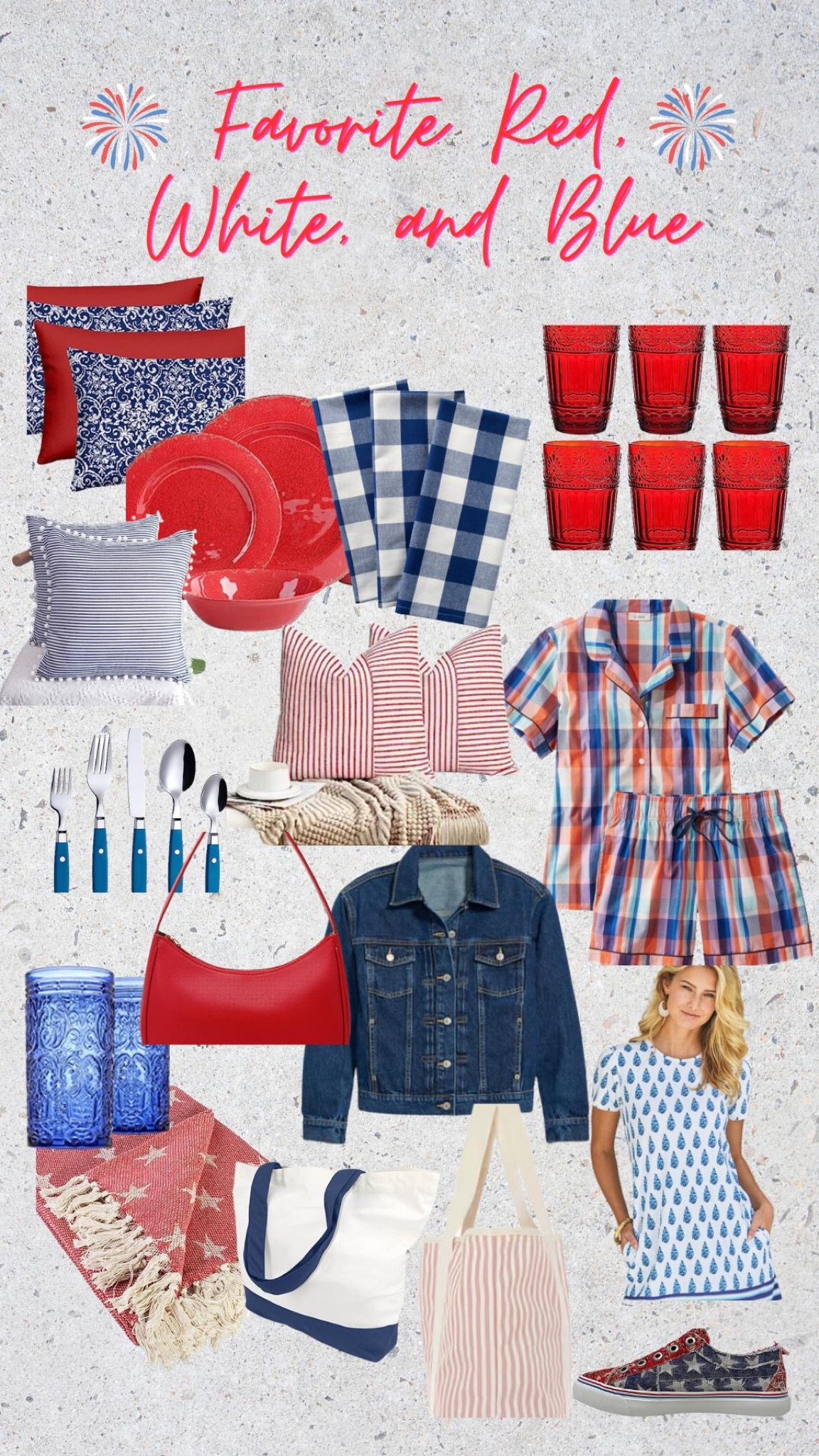 Shop my favorite red, white, and blue this season!! 


#LTKhome #LTKSeasonal