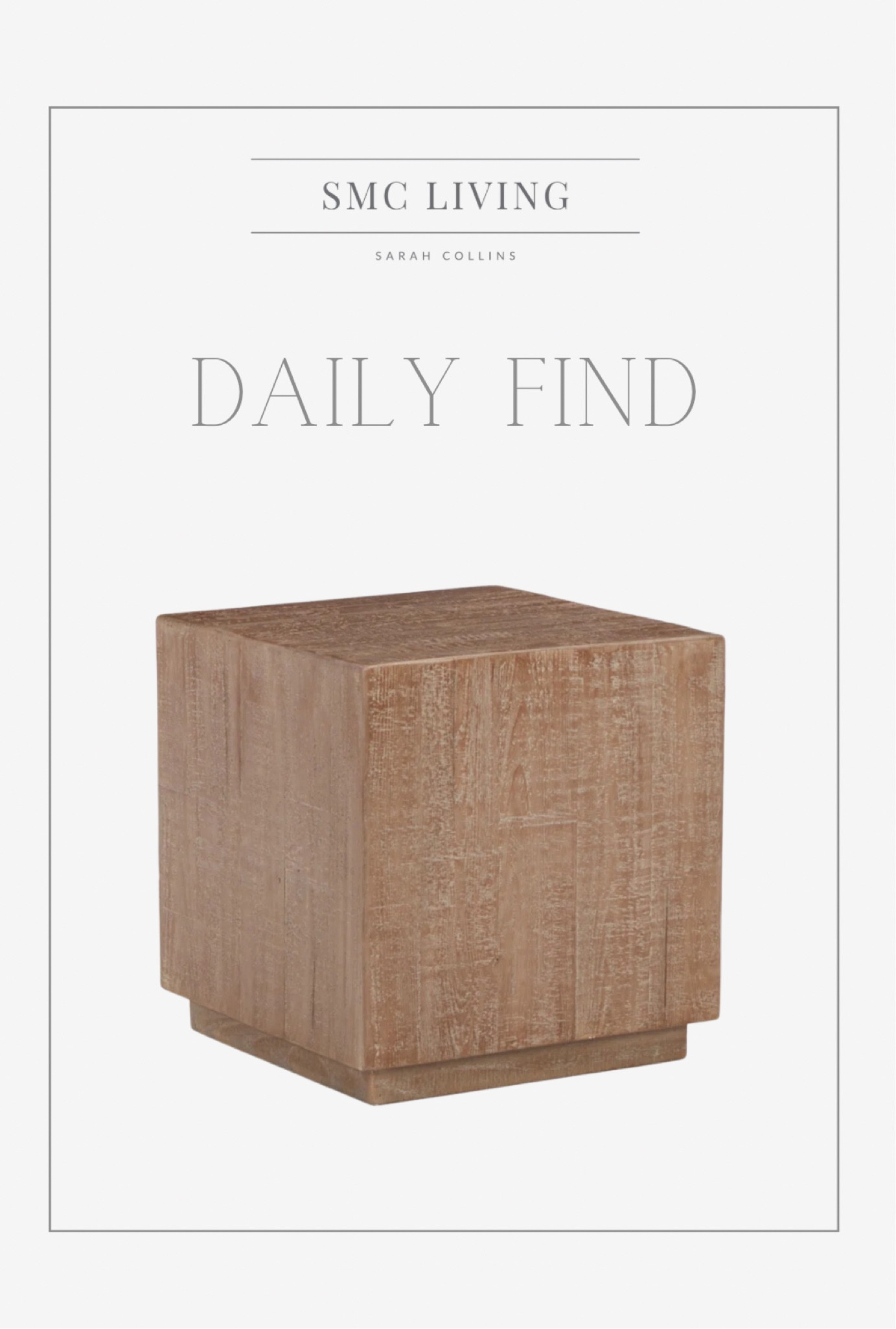 Daily find 🤩

End table
Accent table
Black table
Wood end table
Wood accent table
Square end table
Cube end table


#LTKsalealert #LTKhome