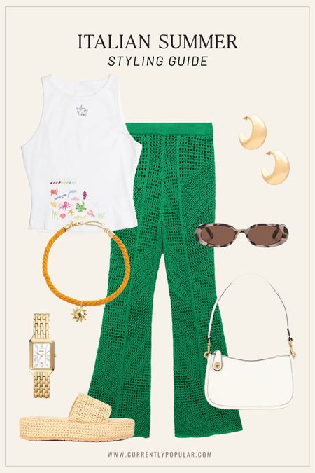 Italian Summer Outfits / Vacation Outfit Inspo

#LTKStyleTip #LTKTravel #LTKFindsUnder100
