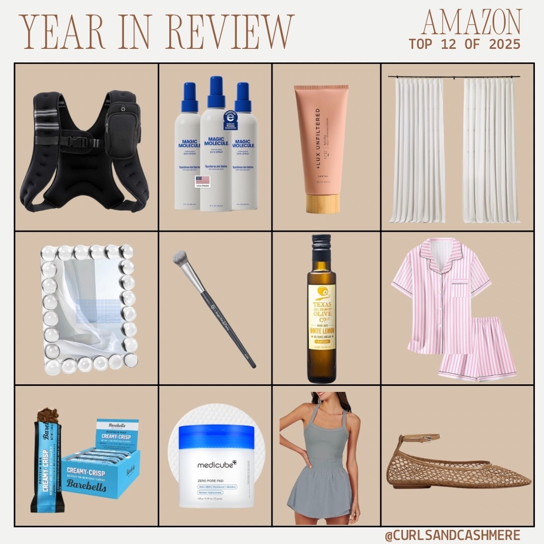 Amazon Top Sellers 2025
#amazonfinds #curtains #beautyfinds #getfit #workoutgear #weightedvest #sandals #skincare #homedecor

#LTKActive #LTKBeauty #LTKFindsUnder50