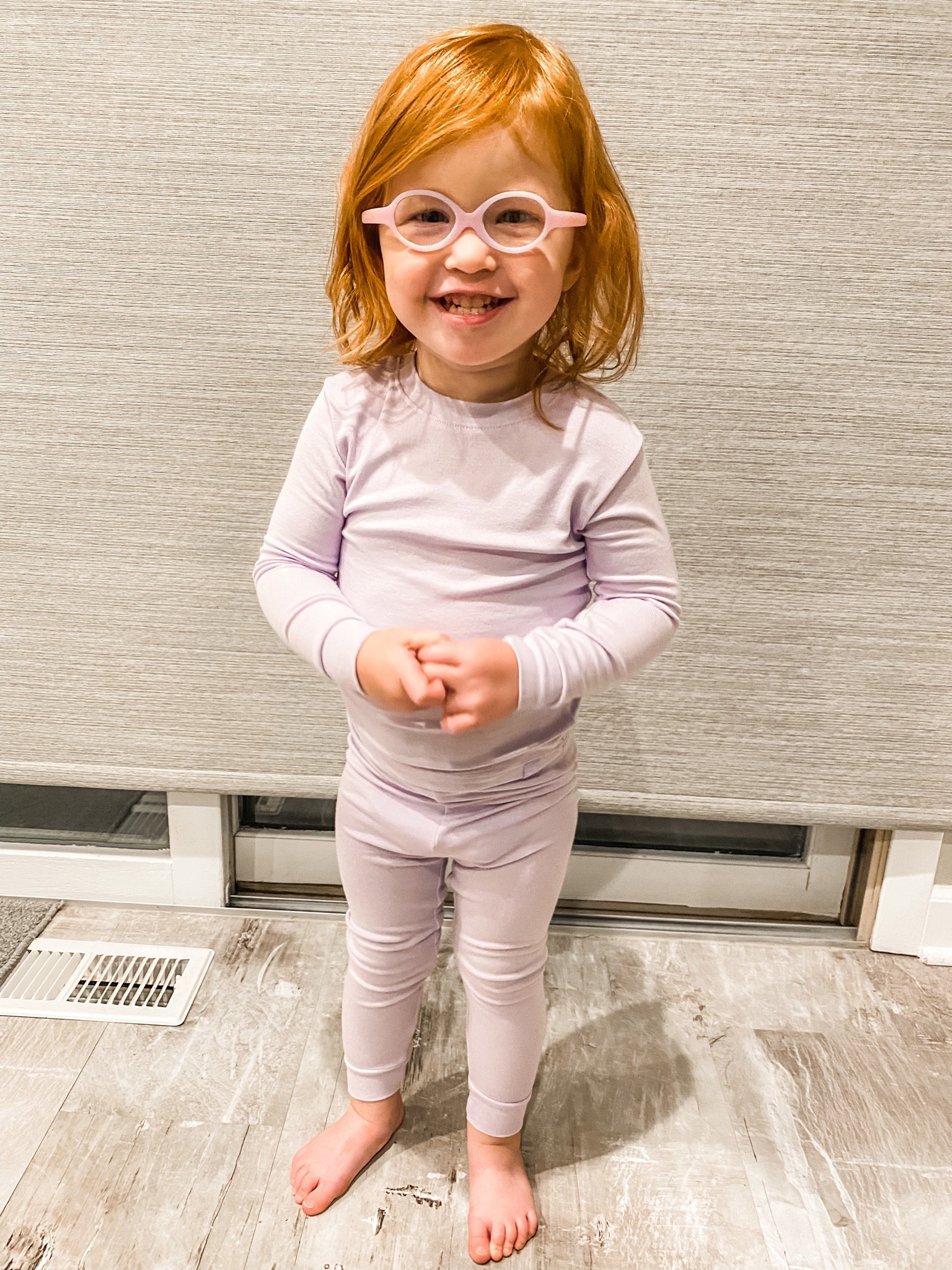 Bought these to go under her Sofia the First Halloween costume and they are literally the softest pjs she owns! If you follow me on IG you can see her rubbing her arms, they’re so soft!! Comes in tons of colors too, I’m grabbing more! 

#LTKkids