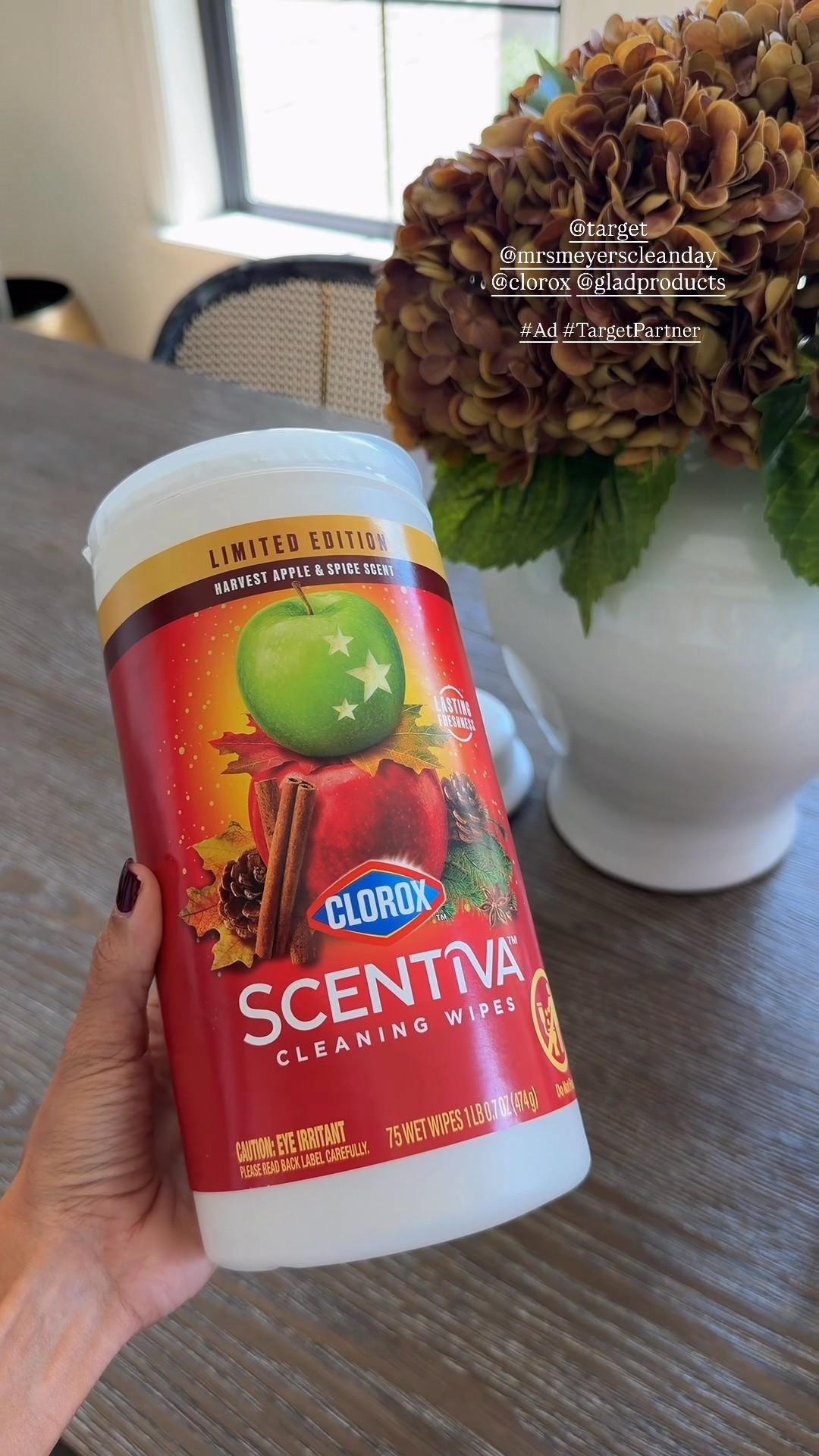 #ad #TargetPartner Fall reset, Target edition 🍂🧺✨
Nothing gets me in the mood for a new season like a little home refresh—and a @Target run for all the fall essentials. From the coziest seasonal scents from @mrsmeyerscleanday + @clorox to tackling all the fall clean-up with @gladproducts, these are the little things making home feel extra fresh + cozy right now. 🤎
Consider this your sign to take a stroll down the Home Care aisle on your next Target run. 🍎🍁
@mrsmeyerscleanday @clorox @gladproducts @shop.ltk #liketkit