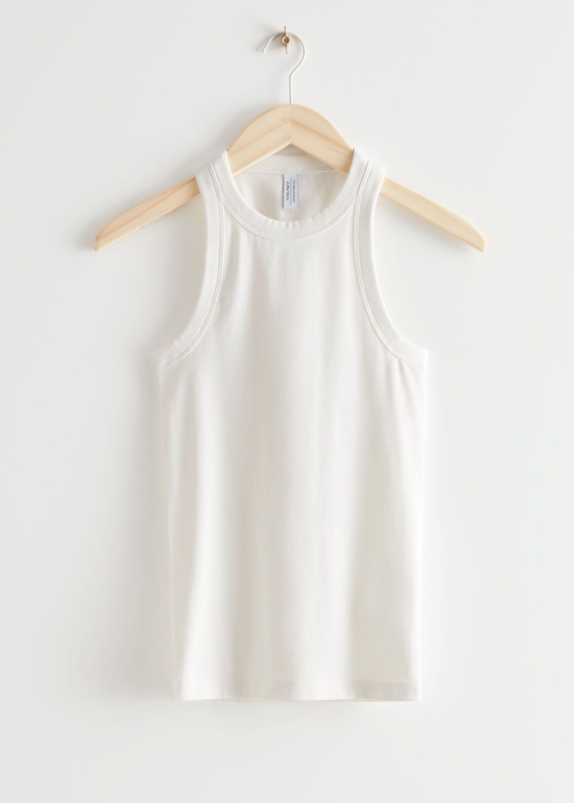 Ribbed Tank Top - White - & Other Stories DE | & Other Stories (DE + FR)