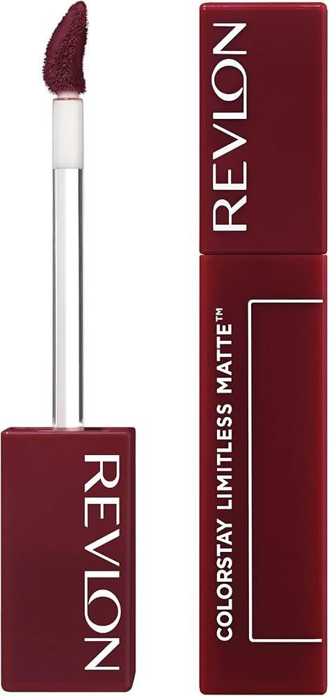 Revlon ColorStay Limitless Matte Liquid Lipstick, Vegan Formula, No-Budge, Longwear Lip Color, Lo... | Amazon (US)