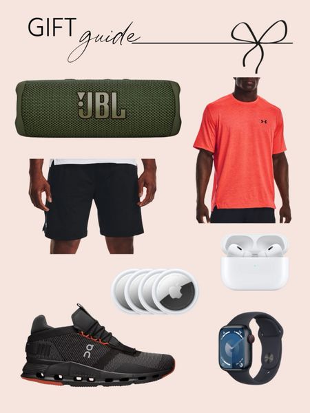 Gifts for Him | Fitness | Wellness | JBL Speaker | Under Armour Tech Shirt | Workout Shorts | Air Tags | AirPods | Apple Watch | Cloudnova Sneakers | Men’s Gift Guide

#LTKfindsunder100 #LTKGiftGuide #LTKmens