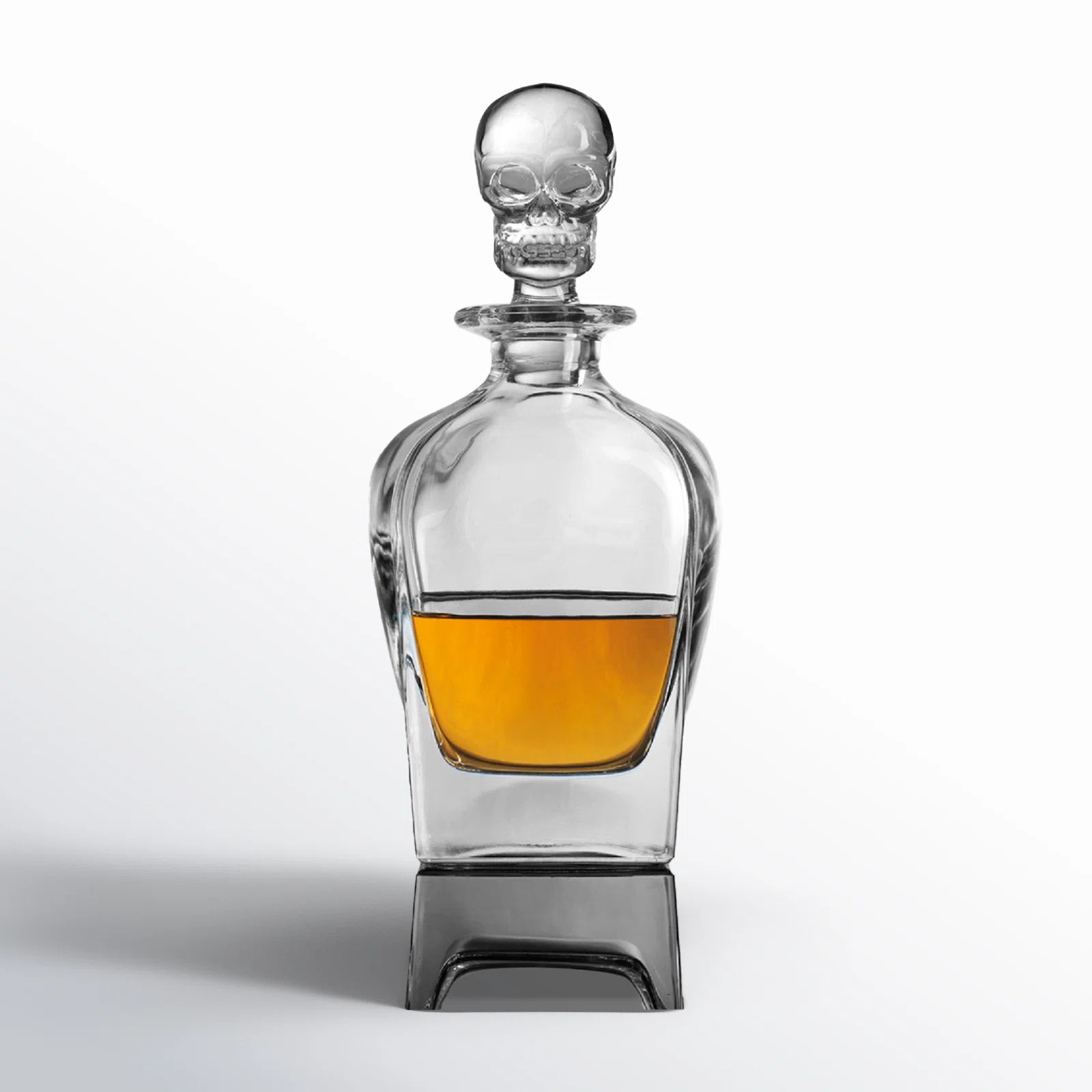 Skull 24 oz. Whiskey Decanter | Birch Lane