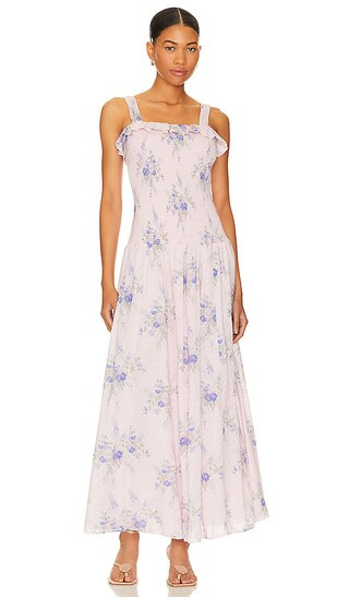 Bello Dress in Juicy Plum | Floral Maxi Dress Long Floral Dress Maxi Spring Dress Maxi Dresses | Revolve Clothing (Global)