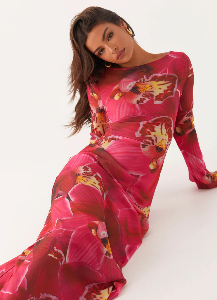 Lorde Maxi Dress - Orchid Pink | Peppermayo (Global)