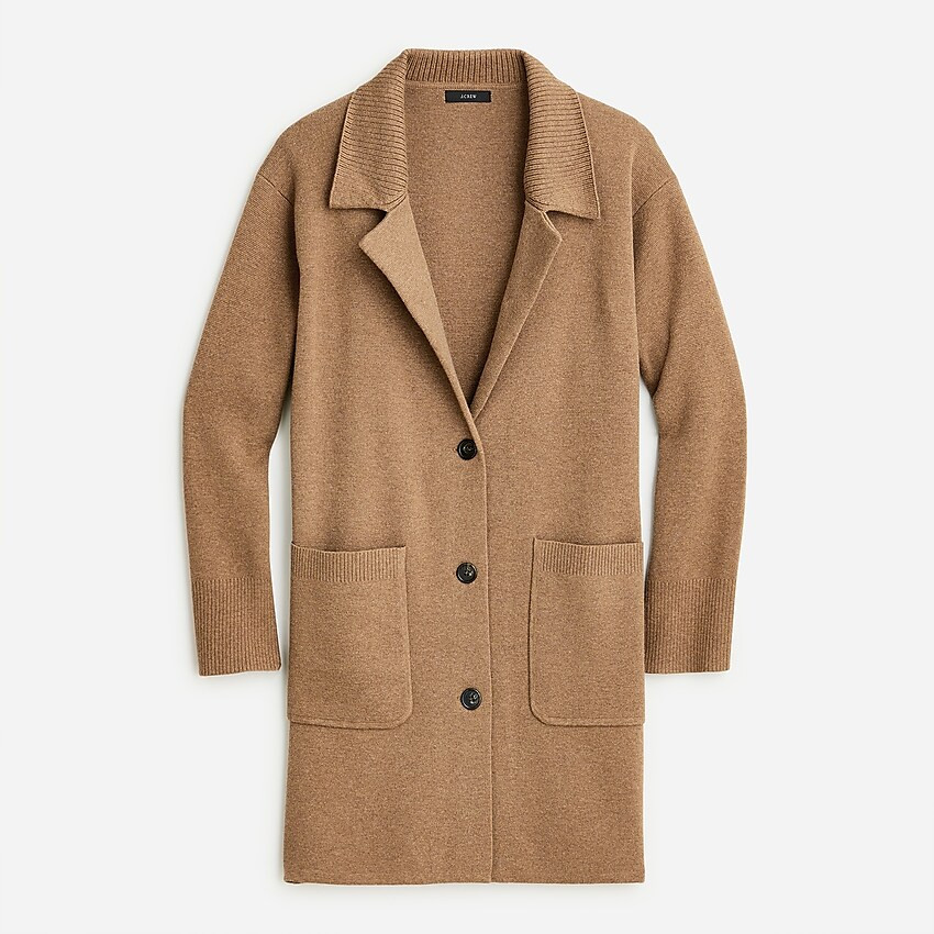 Collared sweater-jacket | J. Crew US