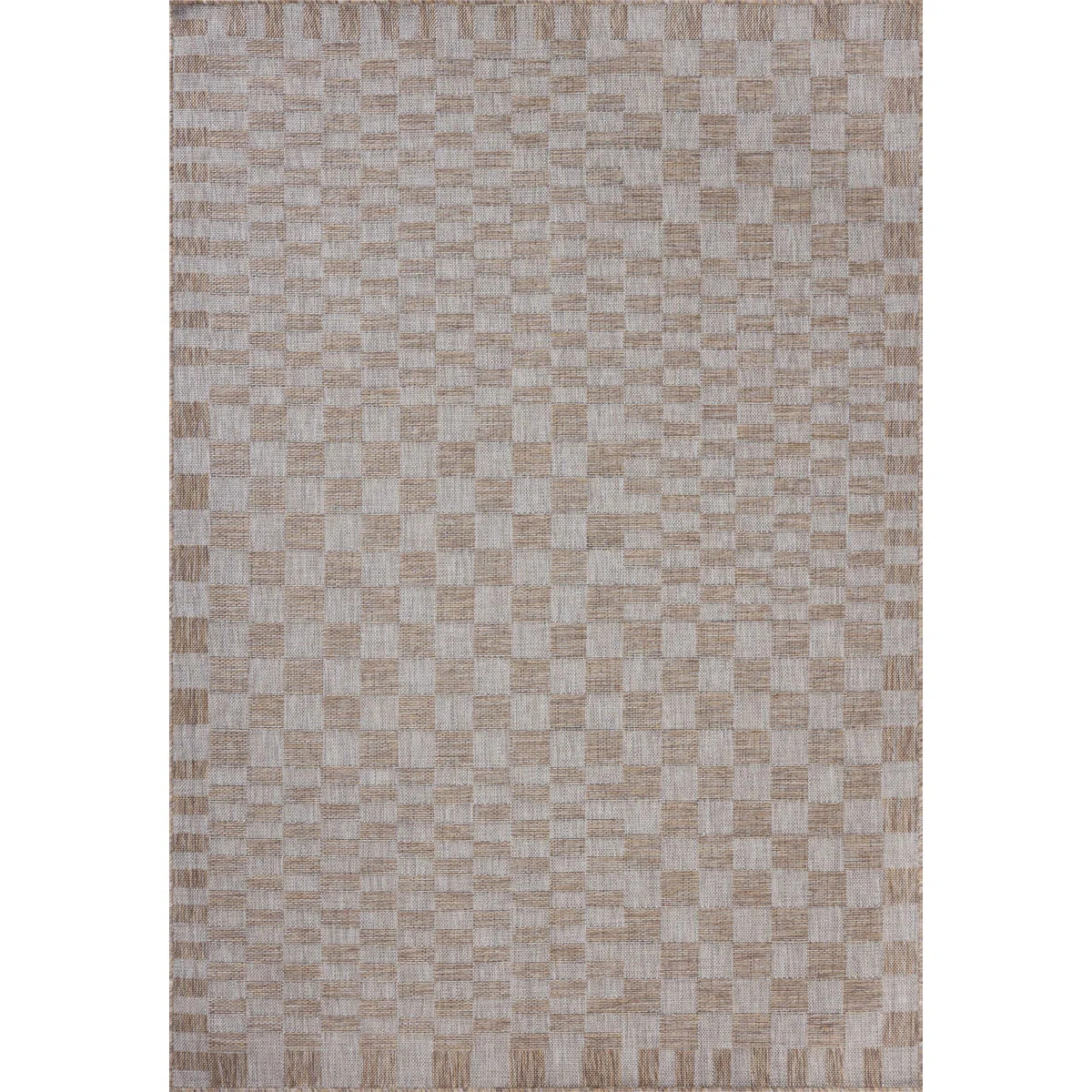 Amber Lewis x Loloi Indoor / Outdoor Topanga Natural / Dove Area Rug | Wayfair North America