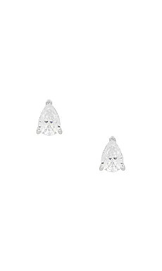 SHASHI Nikita Stud Earring in Silver from Revolve.com | Revolve Clothing (Global)