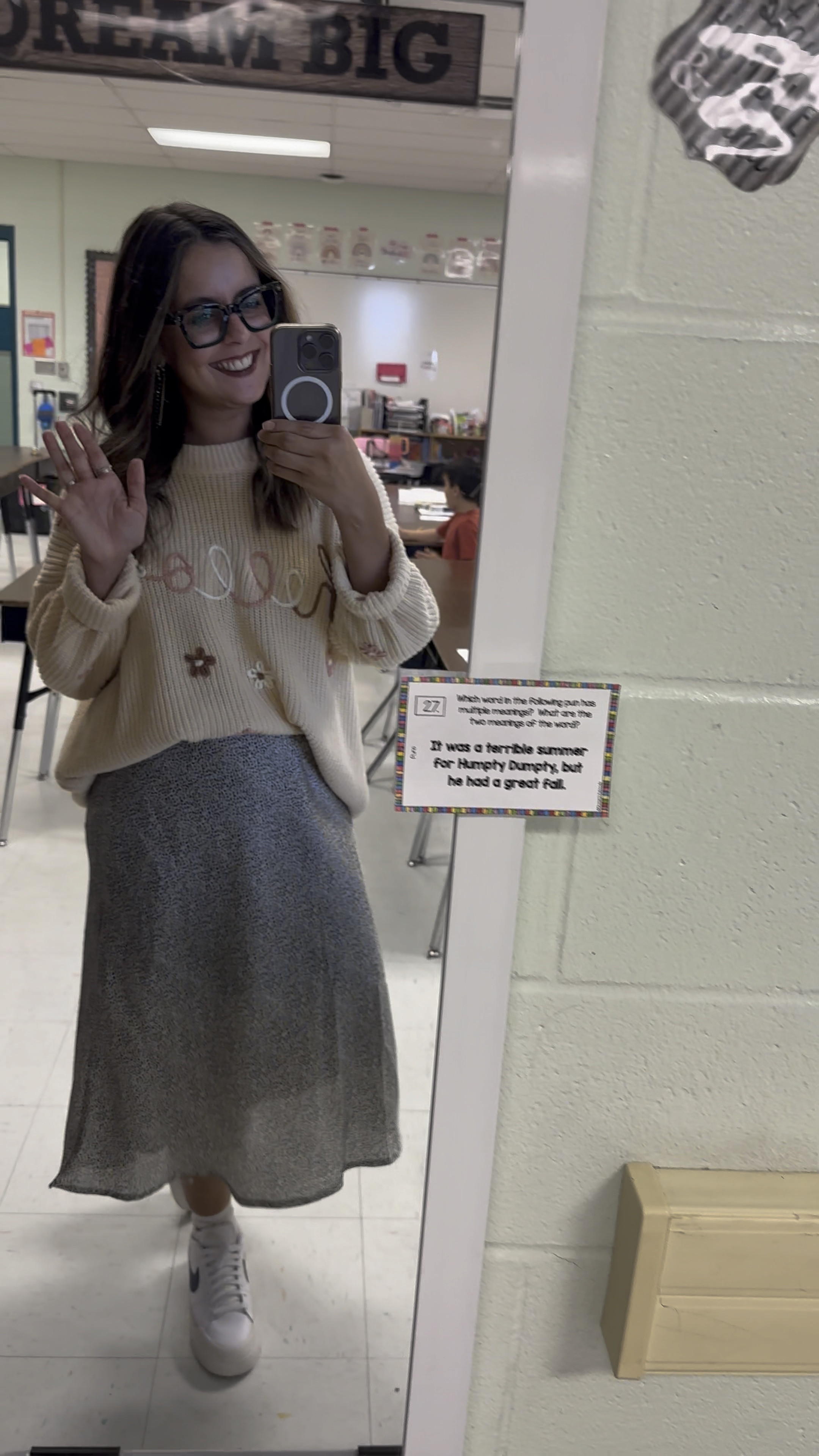 Warm and comfy teacher fit comin’ atcha! My cute kids running in the background not included.

#LTKSeasonal #LTKworkwear #LTKstyletip