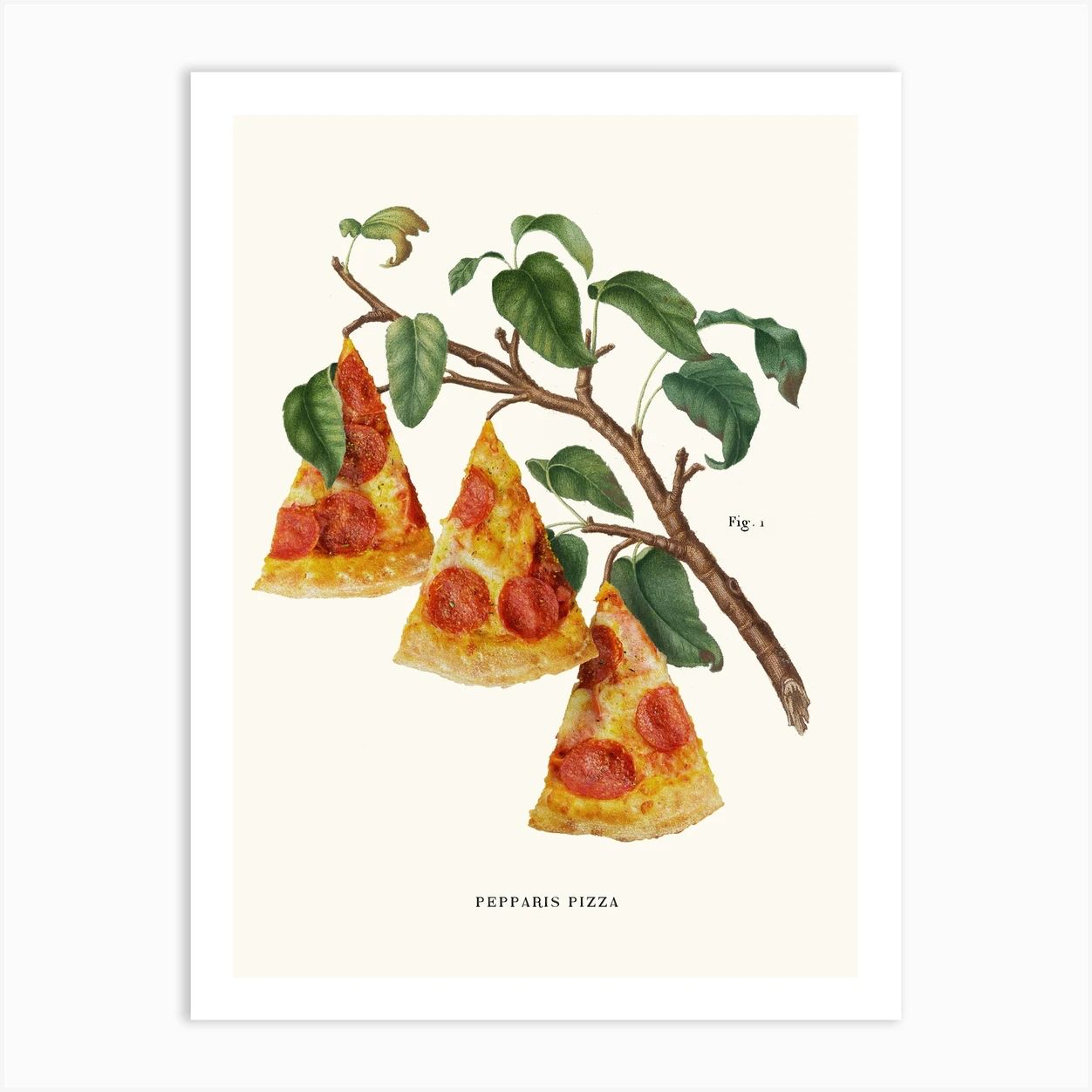 Pizza Plant Art Print | Fy! (UK)