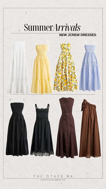 New JCrew dresses 
sundresses, summer outfits, and dresses

#LTKmidsize #LTKSeasonal #LTKwedding
