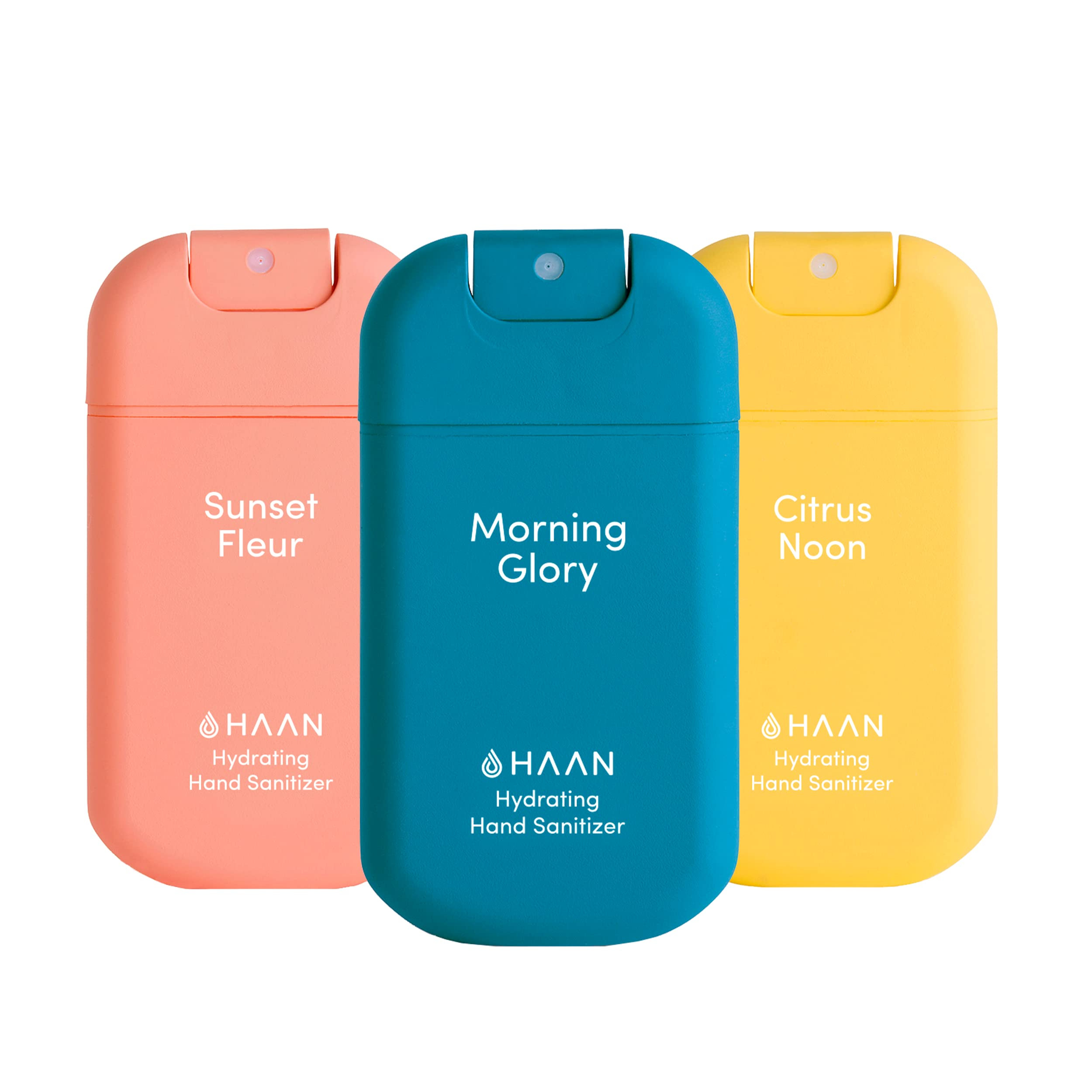 HAAN Hydrating Hand Sanitizer Spray with Aloe Vera (3 Pack), Cleanses Your Hands - 1 of Each Scent:  | Amazon (US)