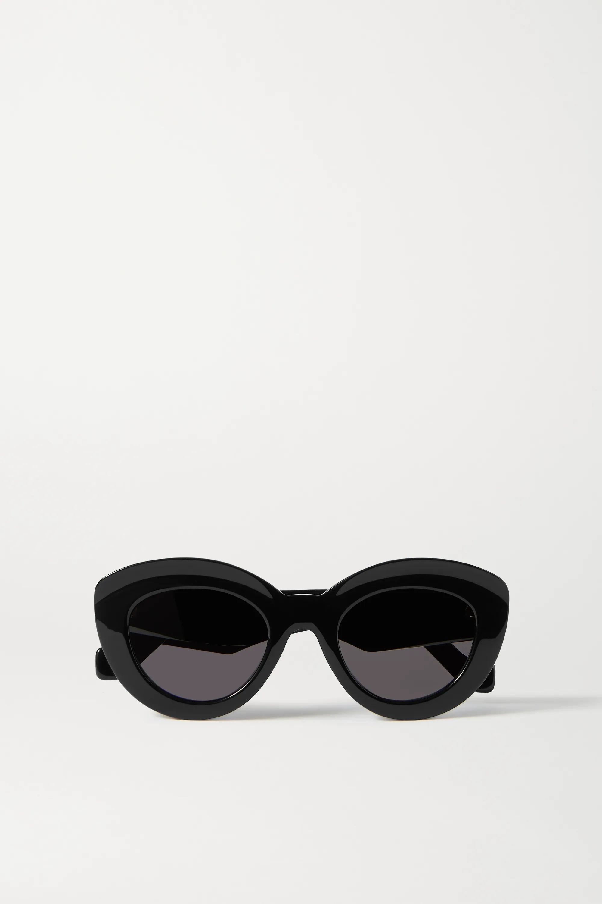 Black Cat-eye acetate sunglasses | Loewe | NET-A-PORTER | NET-A-PORTER (UK & EU)