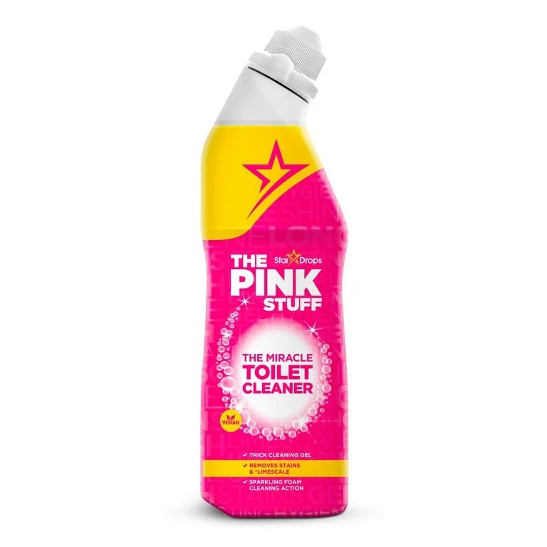 The Pink Stuff, Miracle Toilet Cleaner Gel, Bathroom Cleaner, 25.4 fl. oz. Bottle | Walmart (US)