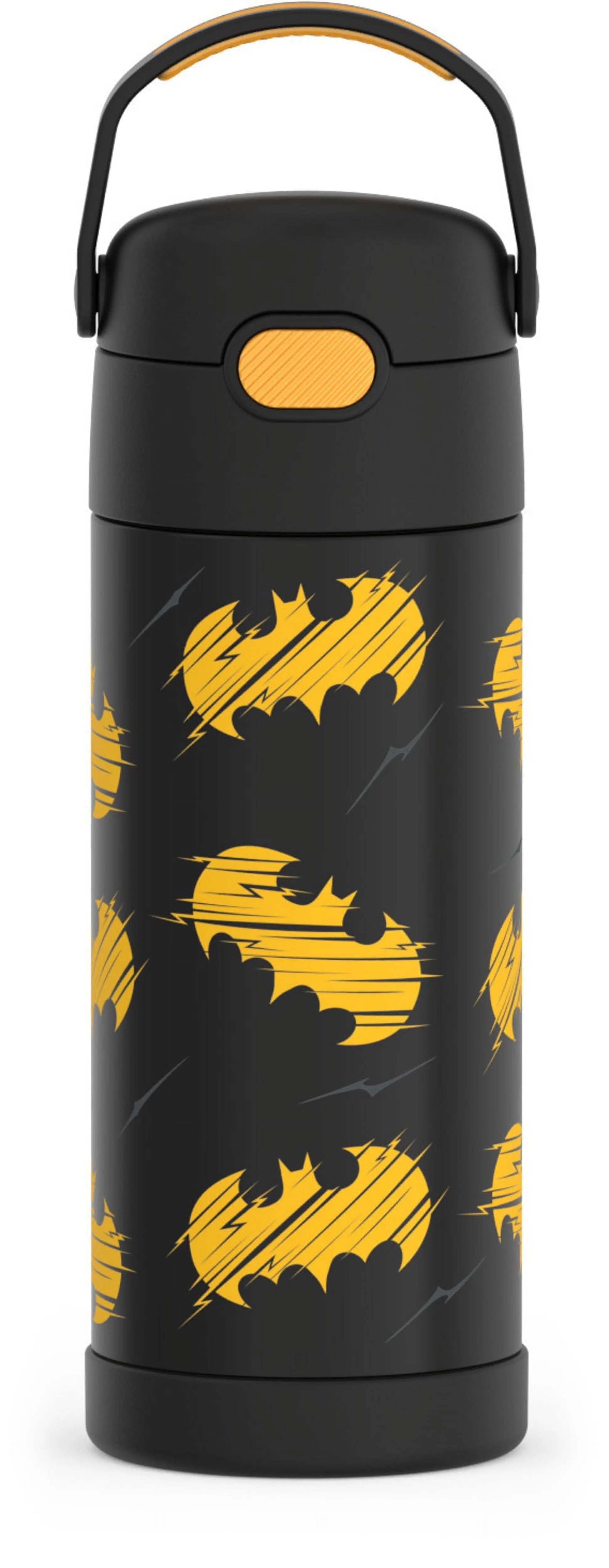 Thermos Stainless Steel Funtainer Water Bottle with Straw, Batman, 14 Fluid Ounces | Walmart (US)