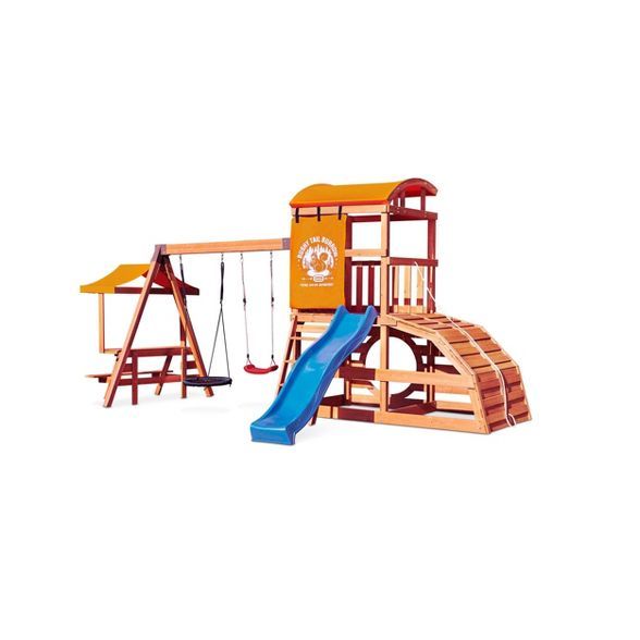 Little Tikes Real Wood Adventures Bushy Tail Burrow Outdoor Playset | Target